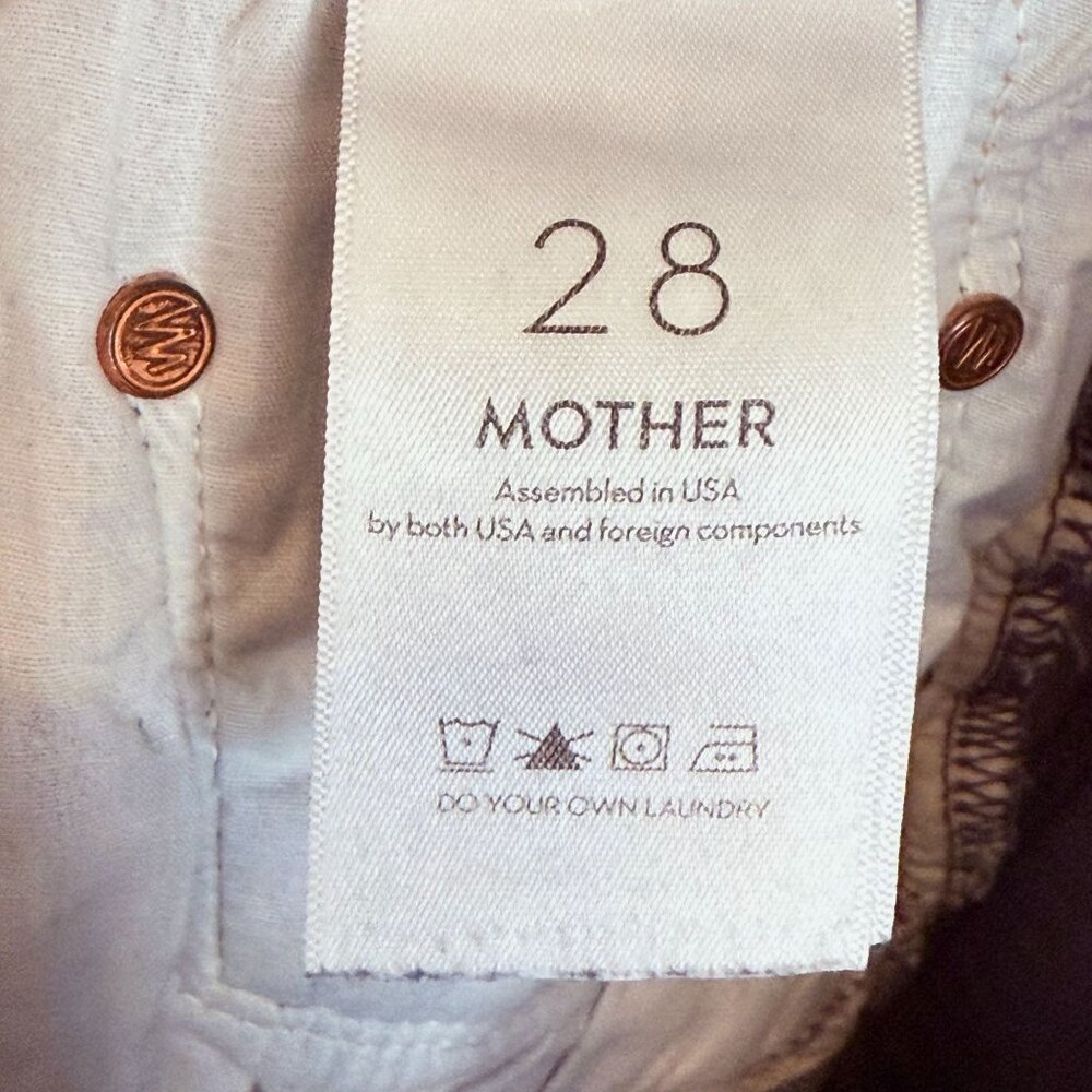 Mother High Waisted Rider Ankle Fray, 28 - Picture 10 of 12